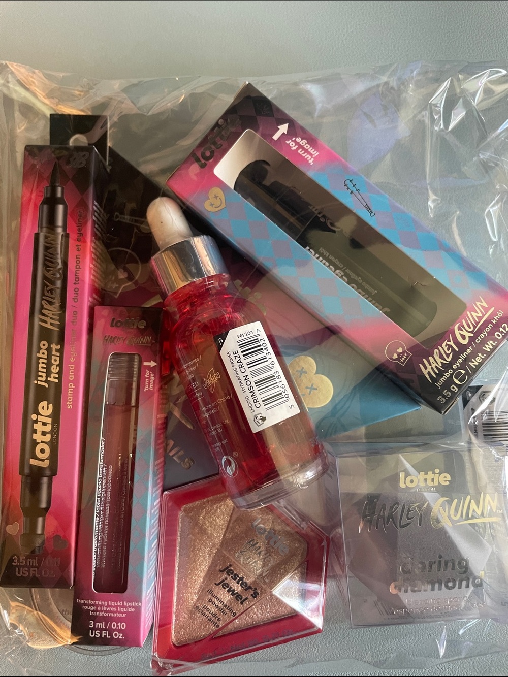 Lottie London Harley Quinn Make-up Bundle